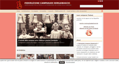Desktop Screenshot of campanaribergamaschi.net